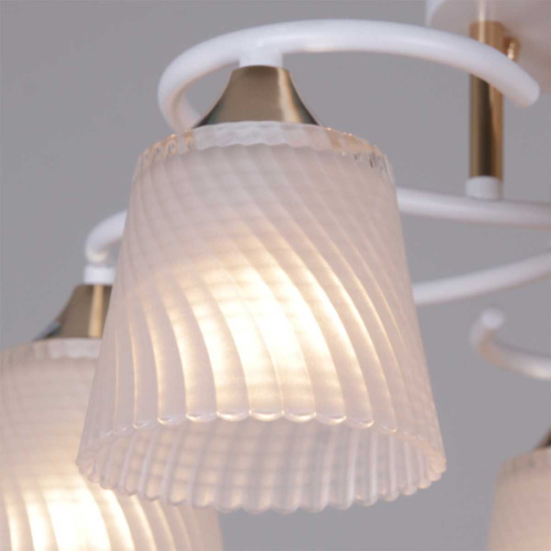 Потолочная люстра Reluce 06360-0.3-05 WH+FG фото 2 Потолочная люстра Reluce 06360-0.3-05 WH+FG фото 2