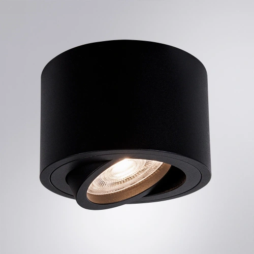 Точечный накладной светильник Arte Lamp UNITO A2260PL-1BK фото 3 Точечный накладной светильник Arte Lamp UNITO A2260PL-1BK фото 3