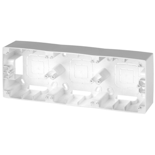 Коробка для накладного монтажа 3-постовая ЭРА 12 12-6103-03 Б0043182 Коробка для накладного монтажа 3-постовая ЭРА 12 12-6103-03 Б0043182