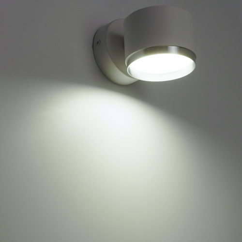 Светильник  настенный Feron HL4598  Barrel DUET 12W, 230V,GX53, белый + хром IP20 фото 2