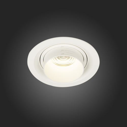 ST701.548.12 Св-к встр. Zoom Белый LED 1*12W 4000K 960Lm Ra90 15°-60° IP20 D115xH95 170-240V Встраиваемые светильники фото 9