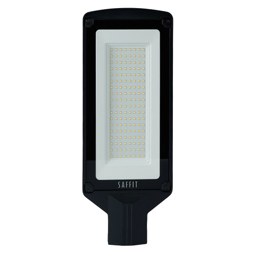 Светодиодный уличный консольный светильник SAFFIT SSL10-100 100W 5000K 230V, черный