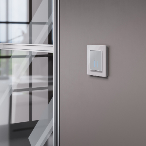 Умный сенсорный выключатель двухклавишный W4520606 фото 7 Умный сенсорный выключатель двухклавишный W4520606 фото 7