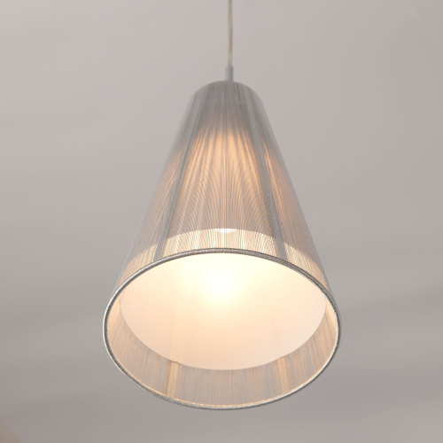 Citilux LOUIS CL936003 Подвесной светильник с абажуром Серебристый фото 12 Citilux LOUIS CL936003 Подвесной светильник с абажуром Серебристый фото 12