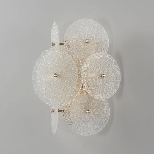 Crystal Lux Бра Crystal Lux DANDELION AP2 GOLD фото 2