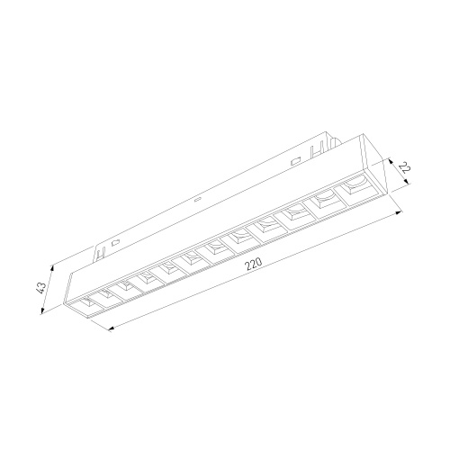 Slim Magnetic Умный трековый светильник 12W 2700-6500K Dim SL02 (черный) 85192/01 фото 7 Slim Magnetic Умный трековый светильник 12W 2700-6500K Dim SL02 (черный) 85192/01 фото 7