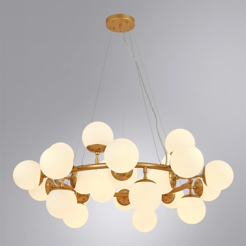 Подвесная люстра Arte Lamp BOLLA A1664SP-25GO фото 2 Подвесная люстра Arte Lamp BOLLA A1664SP-25GO фото 2