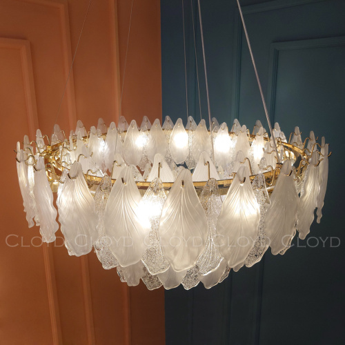 Люстра Cloyd SENEGAL-B C18 / Ø80 см - золото (арт.11196) фото 5