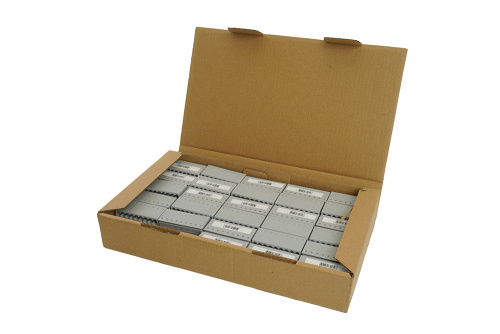 Зажим блочный (групп) для распред.тока нагрузки push-in на 18 точек, сеч 2,5 мм2, 450V, 24А,серый LD580 PTFIX 18/25 фото 7