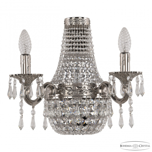 Бра хрустальные 2201H201B/2/35IV Ni Bohemia Ivele Crystal (Богемия Ивеле Кристалл) Бра хрустальные 2201H201B/2/35IV Ni Bohemia Ivele Crystal (Богемия Ивеле Кристалл)