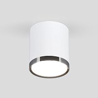 Накладной светодиодный светильник DLR024 6W 4200K белый матовый