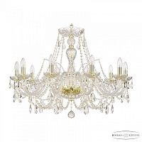 Люстра хрустальная 105/10/300 G Bohemia Ivele Crystal (Богемия Ивеле Кристалл)