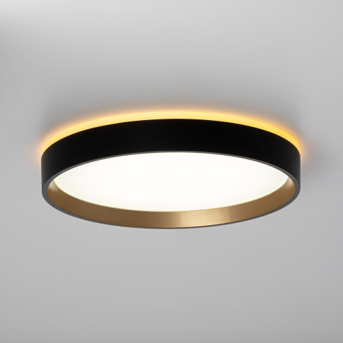 Citilux ETALON CL750241 LED Светильник с подсветкой Чёрный+Золото фото 6 Citilux ETALON CL750241 LED Светильник с подсветкой Чёрный+Золото фото 6