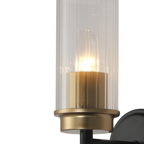 Настенный светильник Escada 2138/1A E14*40W Black/Gold фото 2 Настенный светильник Escada 2138/1A E14*40W Black/Gold фото 2