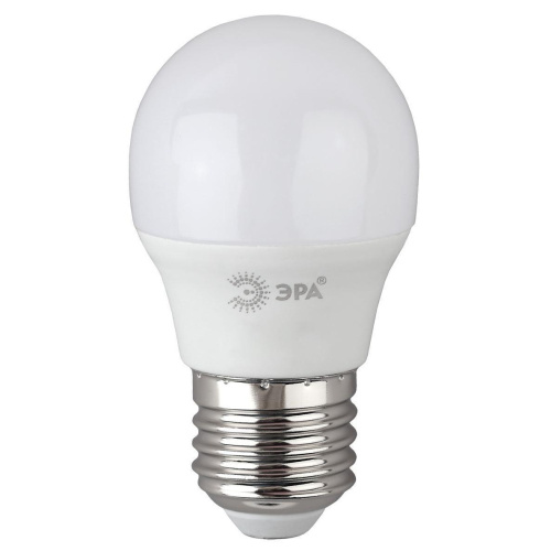 Лампа светодиодная ЭРА E27 8W 2700K матовая LED P45-8W-827-E27 R Б0053028 Лампа светодиодная ЭРА E27 8W 2700K матовая LED P45-8W-827-E27 R Б0053028