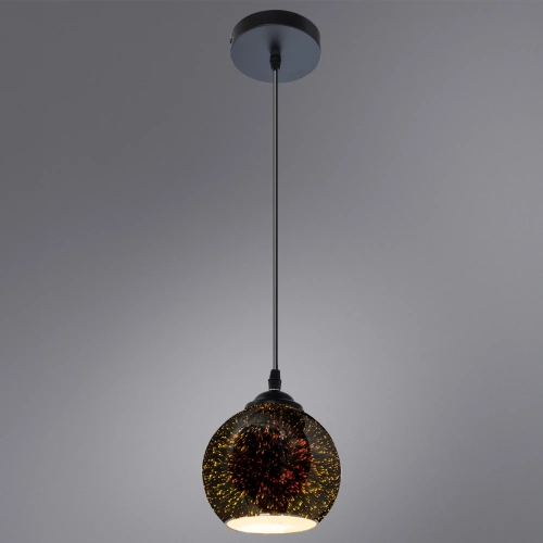 Подвесной светильник Arte Lamp MIRAGGIO A3215SP-1BK фото 2