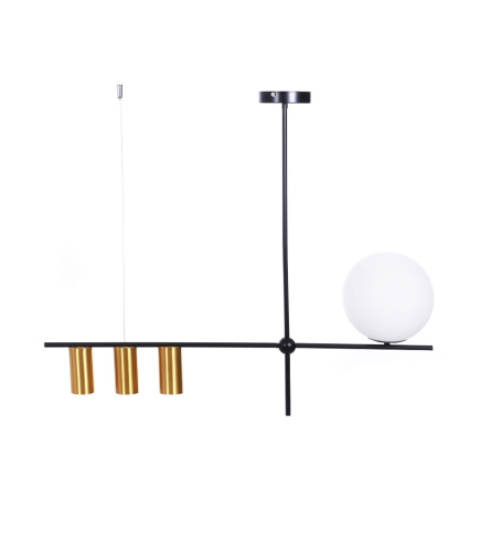 Подвесной светильник Lumina Deco Drino LDP 6042-4 BK+MD Подвесной светильник Lumina Deco Drino LDP 6042-4 BK+MD