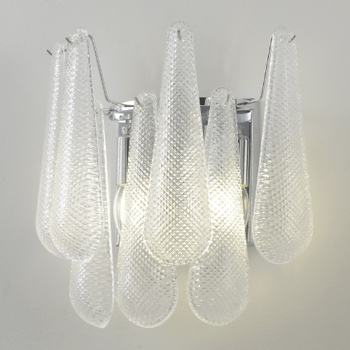 Crystal Lux Люстра Crystal Lux FONTAIN AP2 CHROME фото 8 Crystal Lux Люстра Crystal Lux FONTAIN AP2 CHROME фото 8