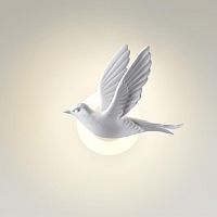 4341/3WL HIGHTECH ODL22 429 белый гипс Настенный светильник (ЛЕВ.) IP20 LED 3W 122Лм 3000K COLOMBELLA