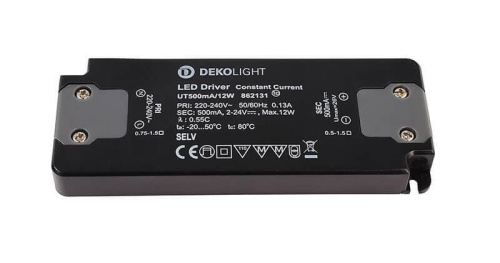 Драйвер Deko-Light Flat Power Supply 2-24V 12W IP20 0,5A 862131 Драйвер Deko-Light Flat Power Supply 2-24V 12W IP20 0,5A 862131
