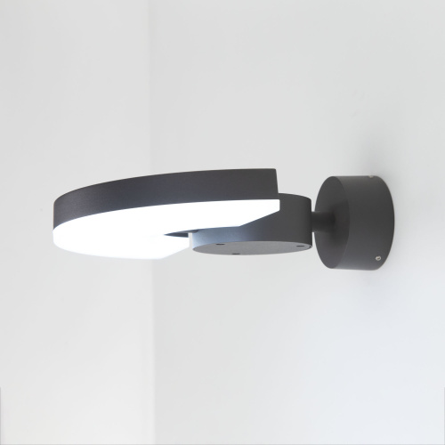 Citilux GARDA CLU03W LED Уличный настенный поворотный светильник Графит фото 3