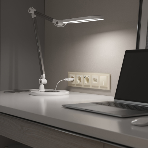 Рамка из стекла на 5 постов Favorit молочный W0051141 фото 3