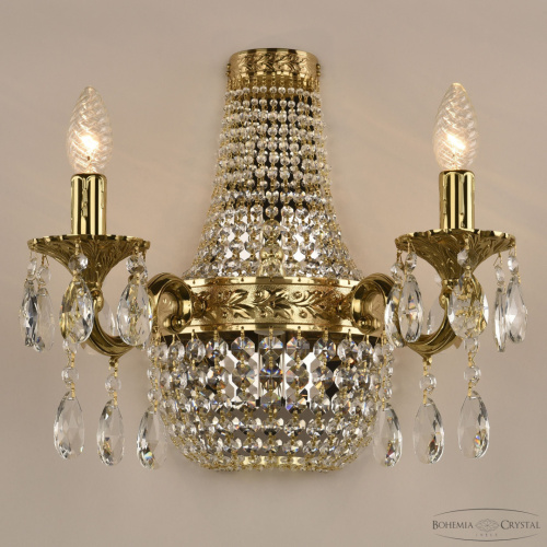 Бра хрустальные 2211H201B/2/35IV G Bohemia Ivele Crystal (Богемия Ивеле Кристалл) фото 2 Бра хрустальные 2211H201B/2/35IV G Bohemia Ivele Crystal (Богемия Ивеле Кристалл) фото 2