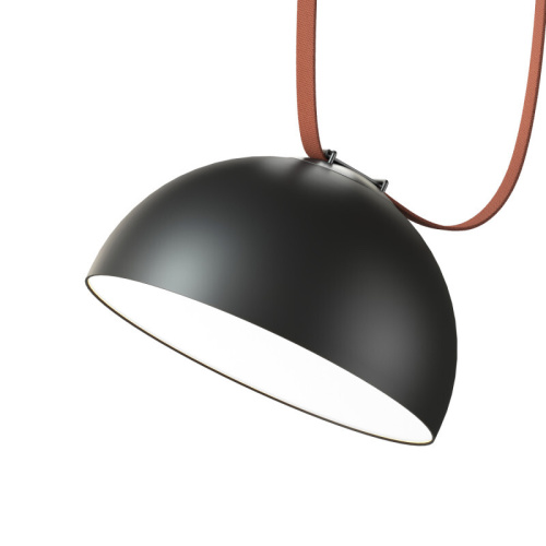 DK5562-BK Cветильник для трека-ремня Belty, серия Flow со светодиодом, D300*H171мм, 48V DC, 28W, RA90, 120°, 4000K, IP20, черный, алюминий фото 2