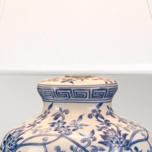 Настольная лампа Elstead Lighting BLUE-G-JAR-TL фото 4 Настольная лампа Elstead Lighting BLUE-G-JAR-TL фото 4