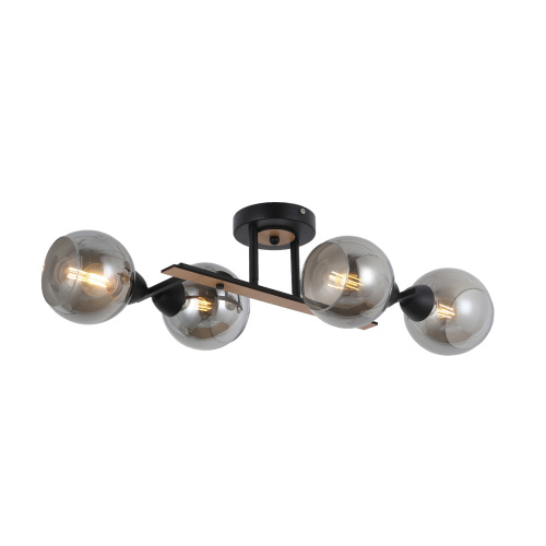 Светильник на штанге Escada 1102/4P E27*60W Black Светильник на штанге Escada 1102/4P E27*60W Black
