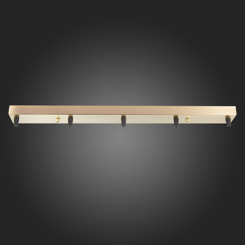 SL001.313.05 Потолочное крепление на 5 ламп (прямоугольное) ST-Luce Бронза SL1 фото 3