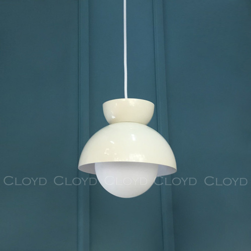 Подвесной светильник Cloyd ERMA-A P1 / Ø20 см - кремовый (арт.11341) фото 2