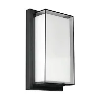 Уличный настенный светильник Arte Lamp MENKAR A1331AL-1BK