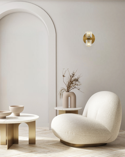 Светильник настенный Moderli V11016-2W Brass фото 9 Светильник настенный Moderli V11016-2W Brass фото 9