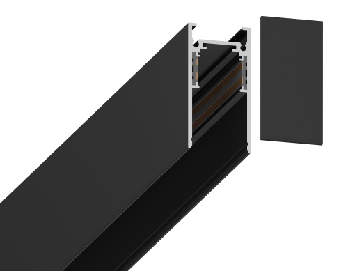 Комплект заглушек для накладного шинопровода Magnetic 20 48В черный 2 шт фото 2 Комплект заглушек для накладного шинопровода Magnetic 20 48В черный 2 шт фото 2