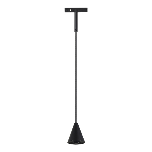ST689.446.05 Магнитный трековый светильник Черный LED 1*5W 4000K Lm Ra>90 40° IP20 D80xH98 24V SUPER5 фото 2