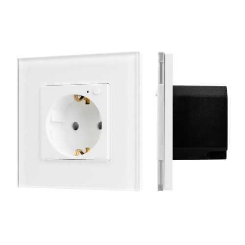 Розетка электрическая с Zigbee управлением SCT-OMALI-EUZB1-PL-WH (240V, 16A, Zigbee) Arlight 050215 Розетка электрическая с Zigbee управлением SCT-OMALI-EUZB1-PL-WH (240V, 16A, Zigbee) Arlight 050215