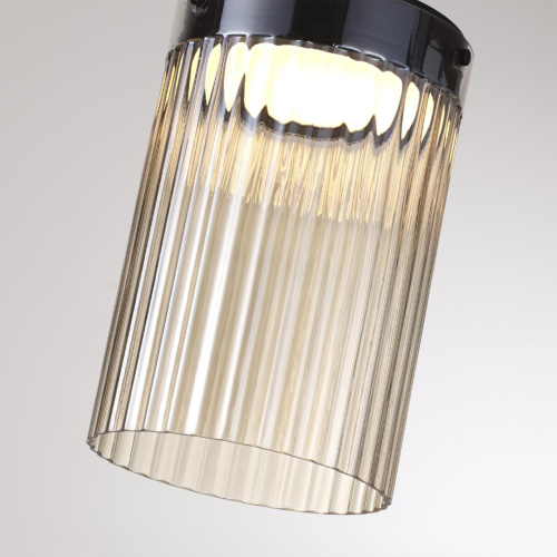 5047/15LC L-VISION ODL24 000 черный/светл.янтарный/металл/стекло Потолочный светильник LED 15W 4000К 1676Лм PILLARI фото 5 5047/15LC L-VISION ODL24 000 черный/светл.янтарный/металл/стекло Потолочный светильник LED 15W 4000К 1676Лм PILLARI фото 5