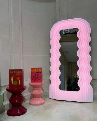 Приставной столик Zig Zag light pink фото 7