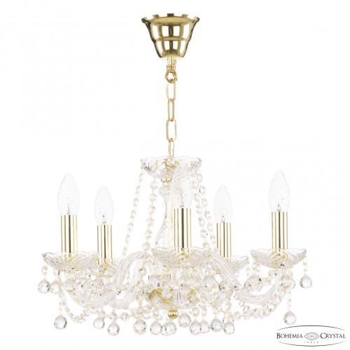 Люстра хрустальная 108/5/141 G Bohemia Ivele Crystal (Богемия Ивеле Кристалл)