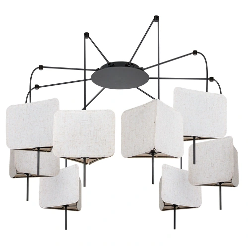 Подвесная люстра Arte Lamp TRIXIE A7084SP-8BK Подвесная люстра Arte Lamp TRIXIE A7084SP-8BK