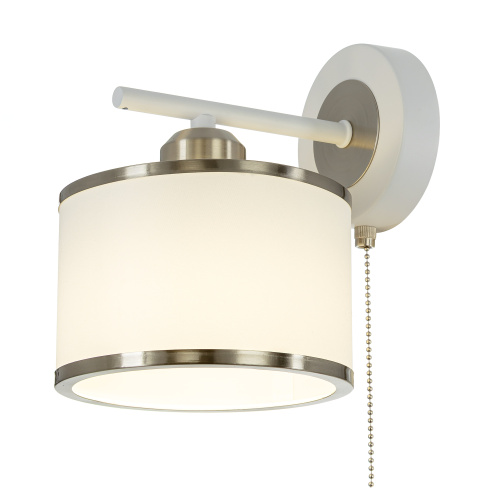 Citilux ALTON CL421412 Бра с абажуром и выключателем Белое фото 4 Citilux ALTON CL421412 Бра с абажуром и выключателем Белое фото 4