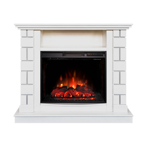 Электрокамин RealFlame Edward WT молочный с очагом Sparta 25,5 LED фото 2 Электрокамин RealFlame Edward WT молочный с очагом Sparta 25,5 LED фото 2
