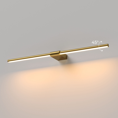 Светильник настенный поворотный светодиодный Luar 600 латунь 3000К 40125/LED фото 4