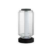 5409/10TL HIGHTECH ODL_EX24 105 черный/прозрачный/металл/стекло/акрил Настольная лампа LED 10W 3000K 700Лм JAM