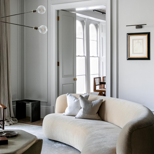 Дверная ручка Knob Black cross set of 2 фото 6