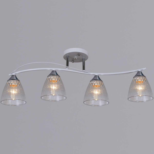 Потолочная люстра Reluce 87360-0.3-04 WH+CR Потолочная люстра Reluce 87360-0.3-04 WH+CR