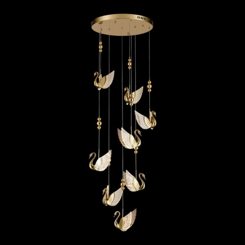 Подвесная светодиодная люстра Wertmark LETIZIA WE466.08.306 Подвесная светодиодная люстра Wertmark LETIZIA WE466.08.306