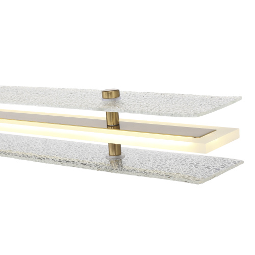 SL6245.223.01 Светильник подвесной ST-Luce золотистый/Прозрачный LED 1*30W 4000K FAGY фото 3