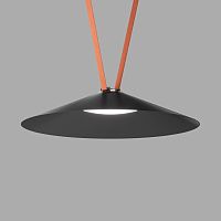 DK5668-BK Cветильник для трека-ремня Belty Smart, серия Flow, со светодиодом, D600*H122мм, 48V DC, 24W, RA90, 120°, 2700-6500K, IP20, черный, алюминий